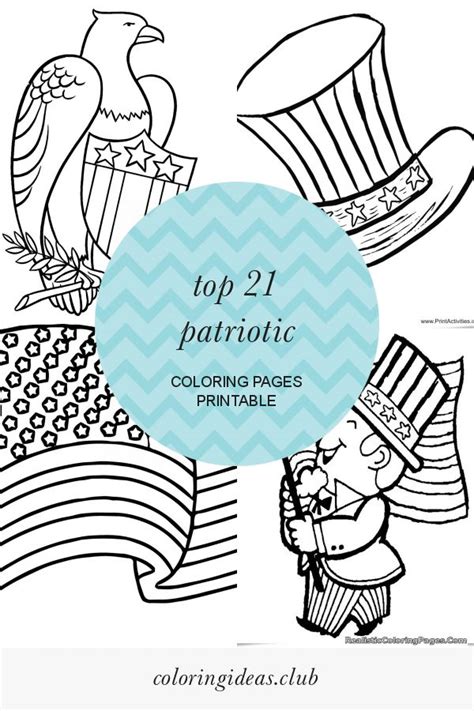 top  patriotic coloring pages printable   coloring pages