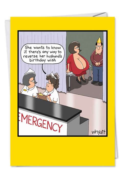 birthday wish huge breasts emergency cartoons birthday card whyatt