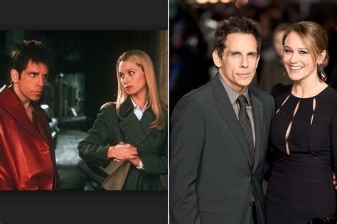 ben stiller and christine taylor movie couples who dated or got married in real life zimbio