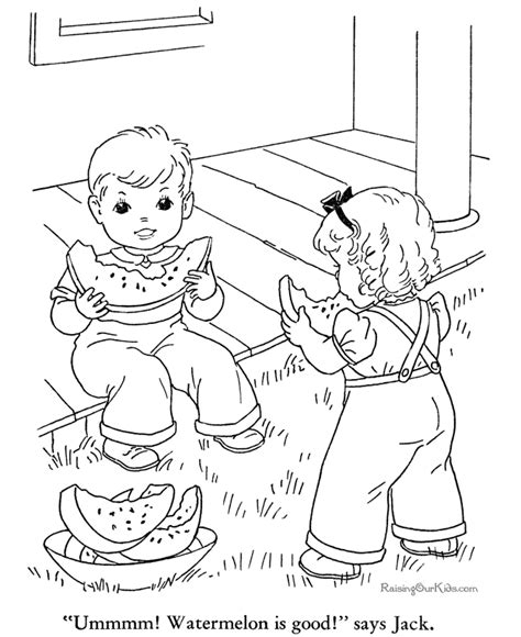 coloring sheets  summer