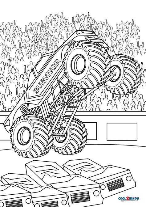 megalodon monster jam coloring pages jaqualynameelah