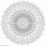 Getcoloringpages Tribal sketch template