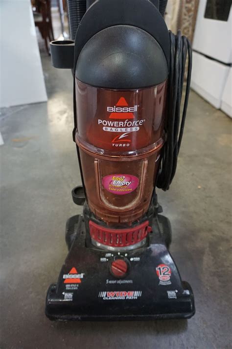 bissell powerforce bagless turbo vacuum big valley auction