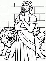 Leeuwenkuil Praying Kleurplaat Coloringhome Netart Profeta Colorear Löwen Biblia Thrown sketch template