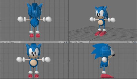 Sonic The Hedgehog Cgi Model By Squeakyboots13 On Deviantart