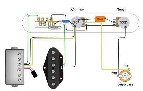 telecaster electric guitar wiring diagrams
