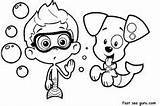 Coloring Pages Kids Bubble Guppies Rylee Fun Newest Always Find First sketch template