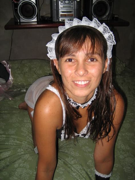 Most Famous Brazilian Webslut Luana French Maid Caseira133 Porn Pic