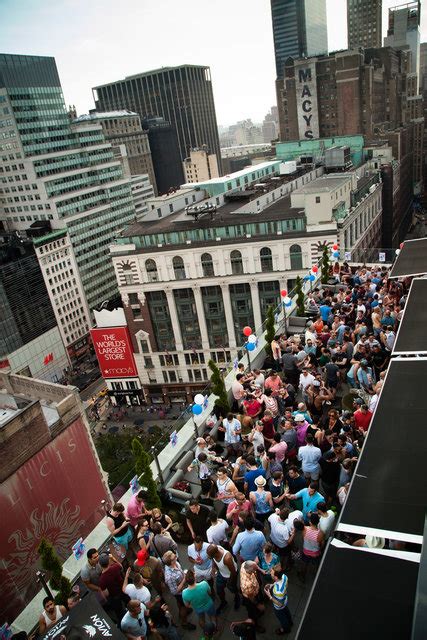 gay parties on fire island and on rooftops in manhattan