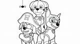 Patrol Nickelodeon Pups Getdrawings Getcolorings sketch template