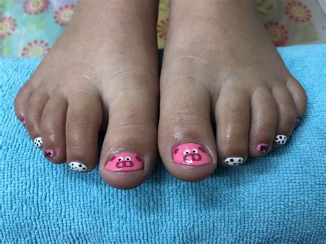 piggy toes kids pedi french manicure designs gel nail designs foot