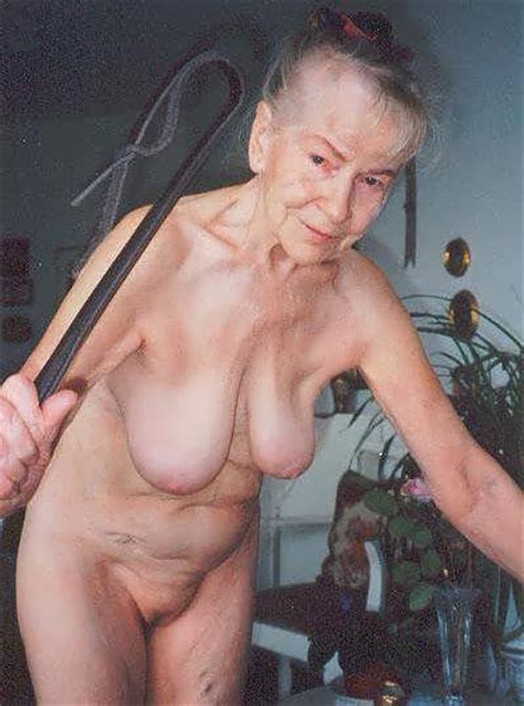 skinny saggy granny