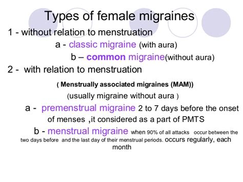 Female Migraines