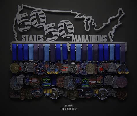 states  marathons sport running medal displays  original