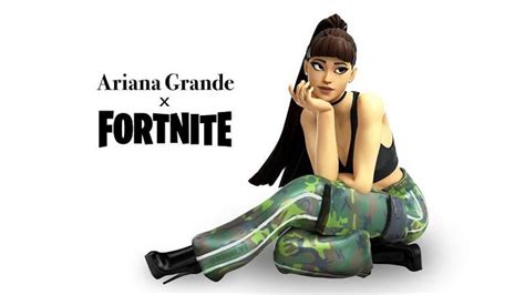 Ariana Grande Is A Popular Singer And Her Fortnite Skin Art Is Made By