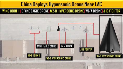 china deploys hypersonic drone  lacwing loon ii divine eagle wz  hypersonic drone wz