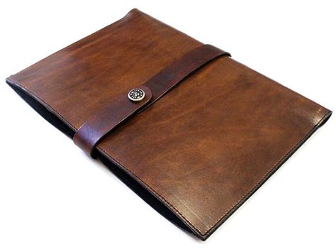 classy   leather ipad sleeve macgasm