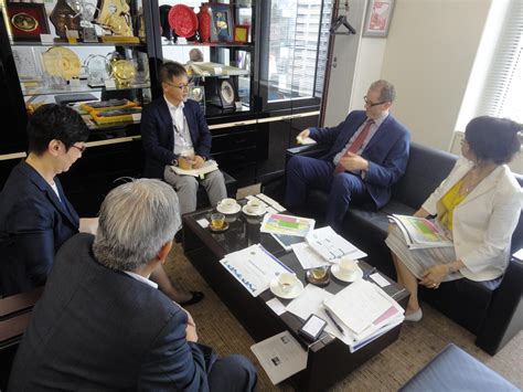 jice hosts visit  islamic development bank whats  japan