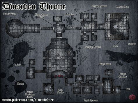 map  dwarven kingdom