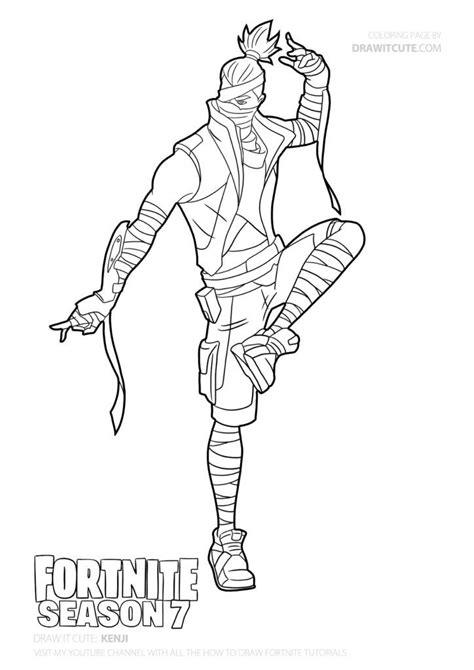 lynx fortnite coloring page coloring page blog