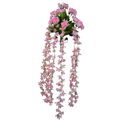 polyester artificial hanging flower rs  piece  fancy mart id