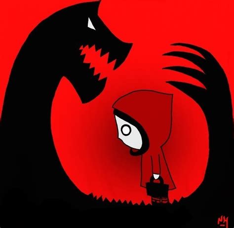 Little Red Riding Hood And The Big Bad Wolf By Nexils On Deviantart