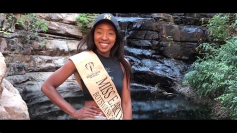 Miss Earth Botswana 2019 Eco Video Youtube