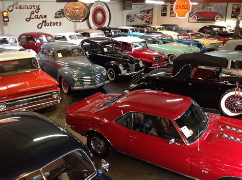 matthews memory lane classic car dealer in portland oregon