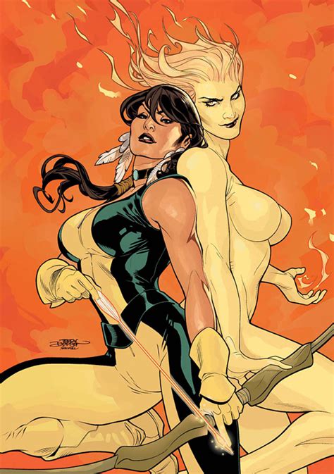 dani moonstar and magma sexy pinup superheroes pictures pictures sorted by rating luscious