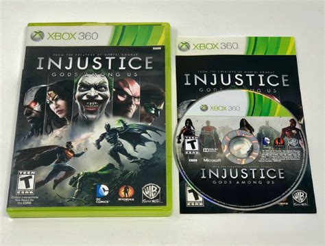 Injustice Gods Among Us Xbox 360 Condition Is Like New With Booklet