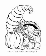 Harvest Coloring Pages Thanksgiving Kids sketch template