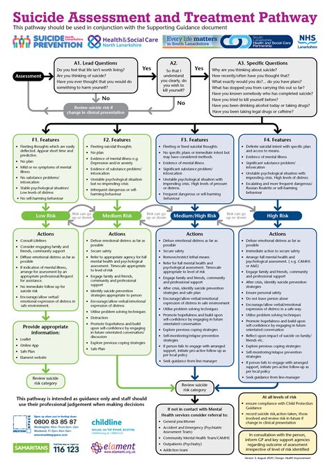 suicide assessment  treatment pathway
