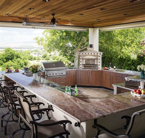 outdoor kitchen add    home danver