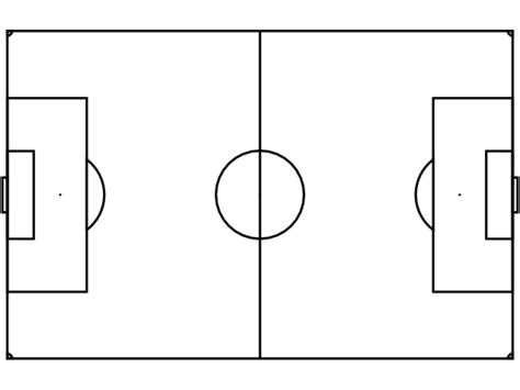 blank soccer field diagram clipartsco