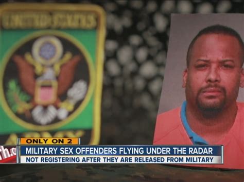 convicted military sex offenders slide under the public radar and claim
