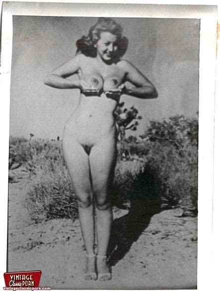 exciting vintage ladies with enormous round natural breasts ass point