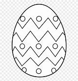 Easter Egg Clip Printable Coloring Pages Clipart sketch template
