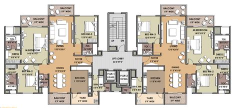 apartment floor plan dwg floorplansclick