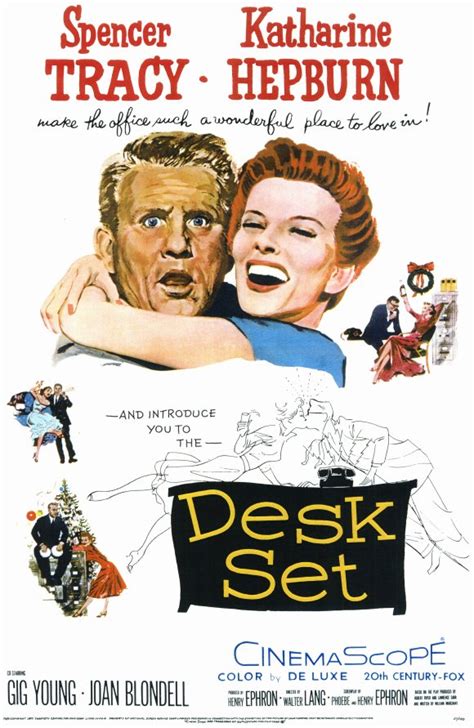 A Year With Kate Desk Set 1957 Blog The Film Experience