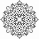 Mandalas Mandala Flowers Coloring Zen Color Beautiful Nature Simple Antistress Stress Anti Prepare Shades Exclusive Colors Special Green Most Other sketch template