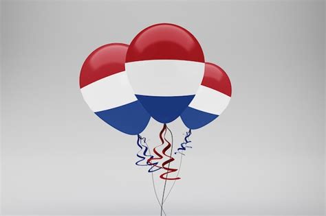 Premium Photo Netherlands Flag Balloons
