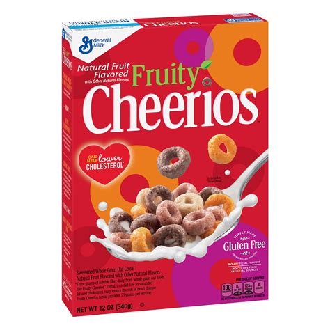 fruity cheerios gluten  breakfast cereal  oz walmartcom