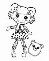 Lalaloopsy Pages Coloring Baby Getcolorings sketch template