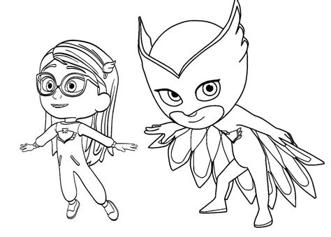 printable pj masks coloring pages  getdrawings