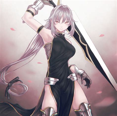 Senjin Female Dress Sexy Warrior Girl Blade Emotional Anime Hot