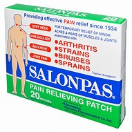 Image result for salonpas pain relieving patch