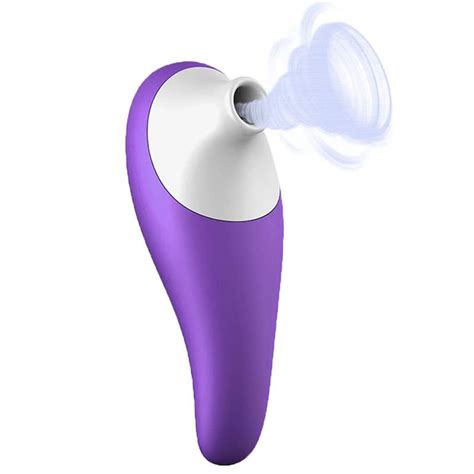 portable clit sucking vibrator with 7 vibration and suction modes