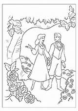 Prince Coloring Pages Cinderella Princess Charming Disney Snow Drawing Getcolorings Getdrawings Popular sketch template