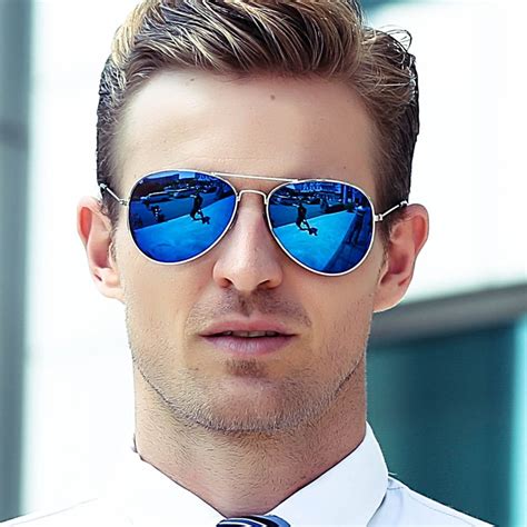 2018 Sunglasses Men S Vintage Sunglasses Ms Frame Glare Pilot Aviation