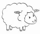 Oveja Sheep Dibujo Owca Schaf Schafe Ovejas Kolorowanka Supercoloring Malvorlage Lamb Linda Kolorowanki Ovejita Vorlage Figuras Borrego Ausdrucken Druku Dzieci sketch template